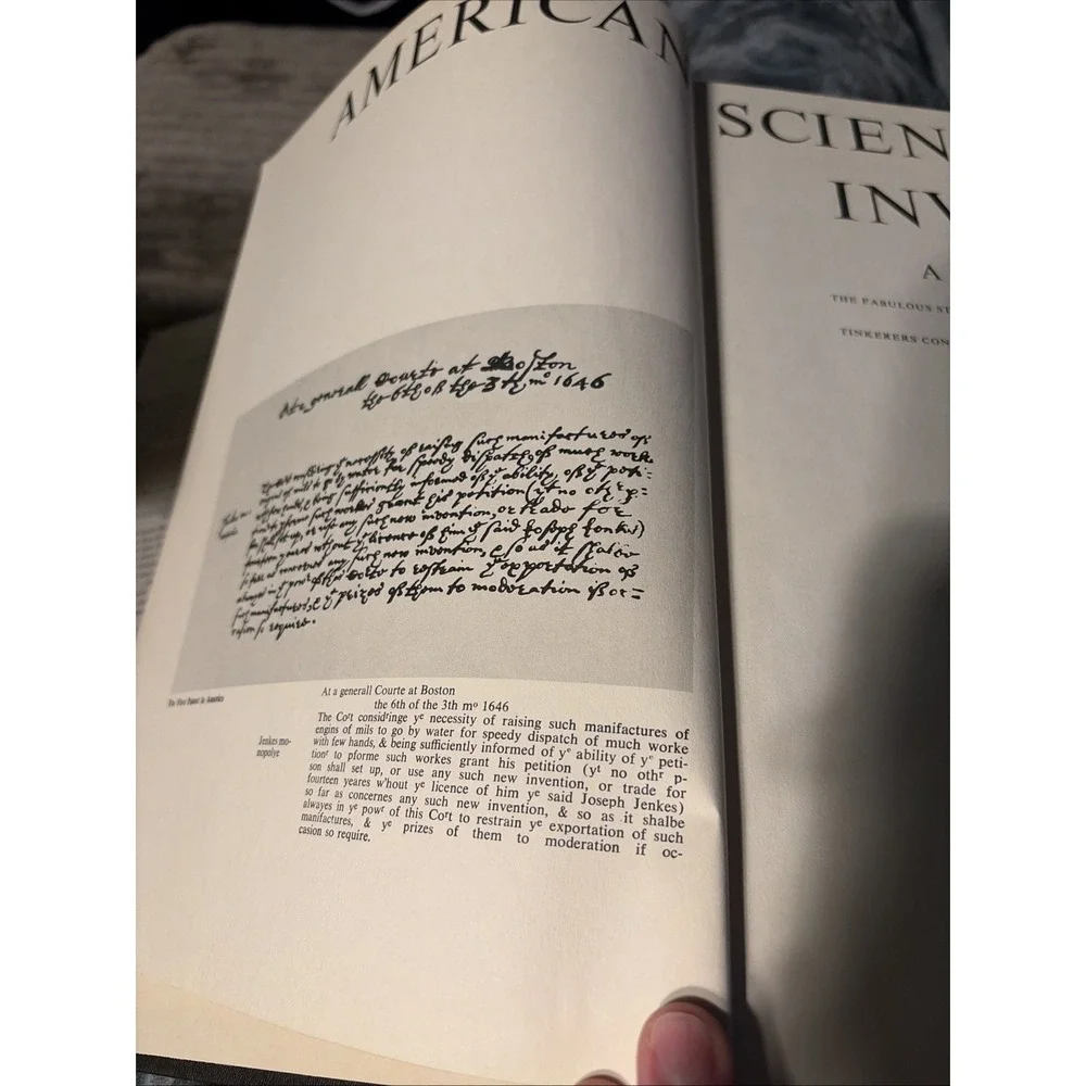 Vintage 1954 American Science &‎ Invention Pictorial History by Mitchell Wilson